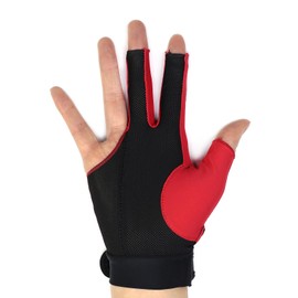 CUESOUL Right Hand Billiard Glove Red-Size XL