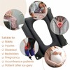MESINURS Bedridden Inflatable Cushion, Nursing Square Pad for Elderly Disabled,