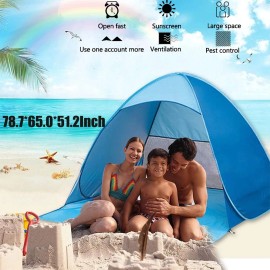 Pop Up Portable Beach Canopy Sun Shade Shelter Outdoor Camping Fishing Tent Mesh