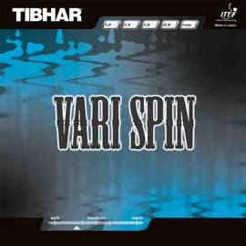 Tibhar Belag Vari Spin Farbe 2,0 mm, schwarz, Größe 2,0 mm, schwarz