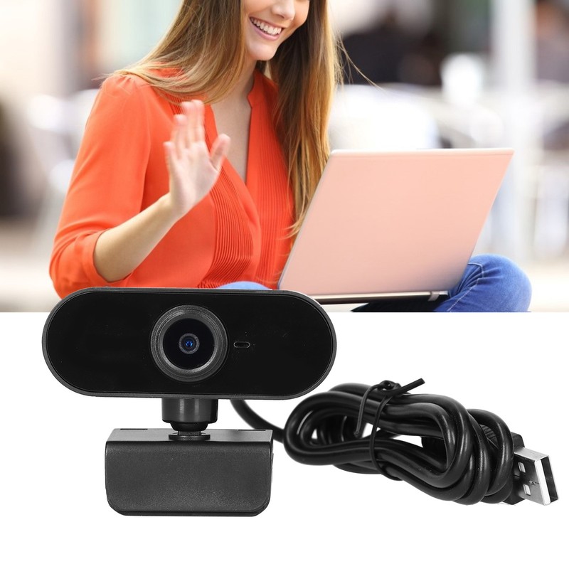 USB Laptop Camera 1080P Webcam with Microphone for Recording Game