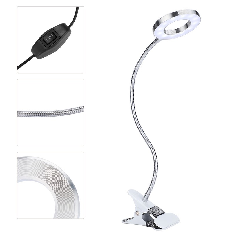 USB Circle Makeup Lamp Eyebrow Lip Tattoo Beauty Salon Desktop