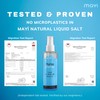 MAYİ Liquid Spring Salt Spray for Food - Kosher, Microplastic-Free,