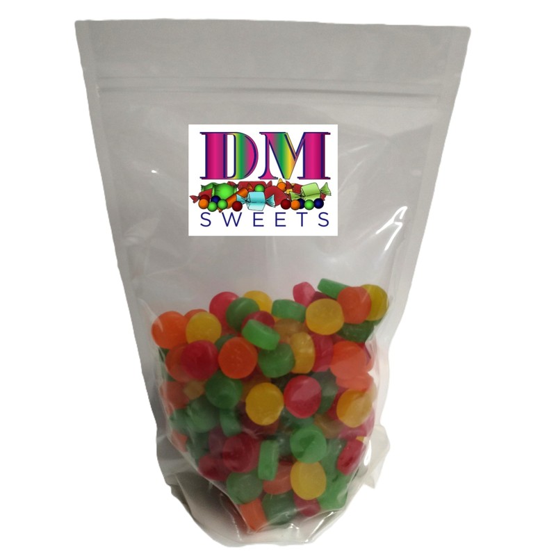 Assorted Gummy Juju Coins - 2 lbs of Cherry Orange