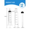 Luer Lock Syringe 10ml - Sterile Disposable Syringes without Needles