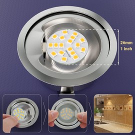 G4 LED Bulb Warm White 3000K 2W - 20 Watt Halogen JC Bulb Replacement G4 Bi Pin Bulb - LED Appliance Bulb Range Hood 20W 12V G 4 Base T3 - 12 Volt ac/dc Under Cabinet Puck Light Bulbs - 6 Pack