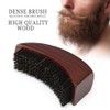Men Beard Brush Anti Frizz Oil Head Bristle Face Massage