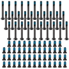 80 Pcs Pc Fan Screws Kit Case Fan Screws 30Pcs #6-32x30mm 50Pcs M5x10mm Radiator Fans Screw Black Carbon Steel Screw Kit