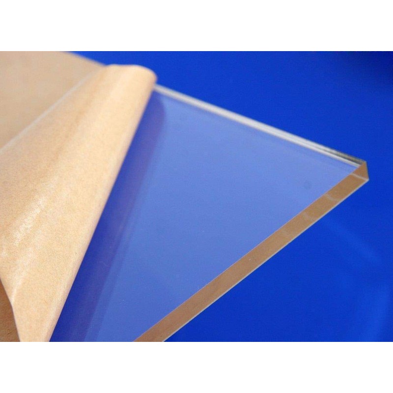 3/8" (0.354”) Clear Acrylic Sheet 12"x12" Cast Plexiglass (9mm) Thick