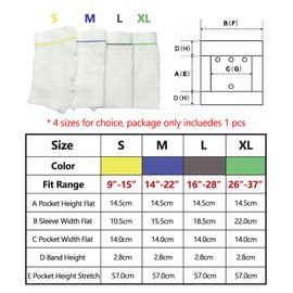 Catheter Leg Bag Holder Cover – Urine Bag Holder Carer Comfortable Foley Leg Bag Sleeve Protection Ultra Soft & Breathable (S)