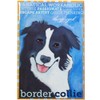 Border Collie Fridge Magnet