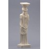 Generic Cast Alabaster Caryatid Erechtheion Acropolis Athens Sculpture