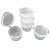 SHC Web 100 x Mini 10ml Hinged Lid Pots -