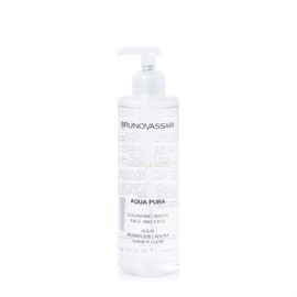 Bruno Vasari The Basics Aqua Pura 250ml Cleansing Water + Sample / 브루노바사리 더 베이직스 아쿠아 퓨라 250ml 클렌징워터+샘플