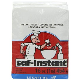 SAF Instant Yeast, 1 Pound Pouch (4 Pack)