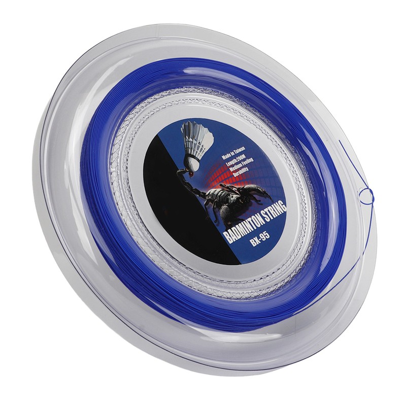 POWERTI Badminton Racquet String High Elasticity Wear Resistant Resin Fibre