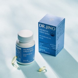 Dr. Gino Supercritical Eye Omega 3 Nutrient Health Gift 60 Capsules / 닥터지노 초임계 눈 오메가3 영양제 건강 선물 60캡슐