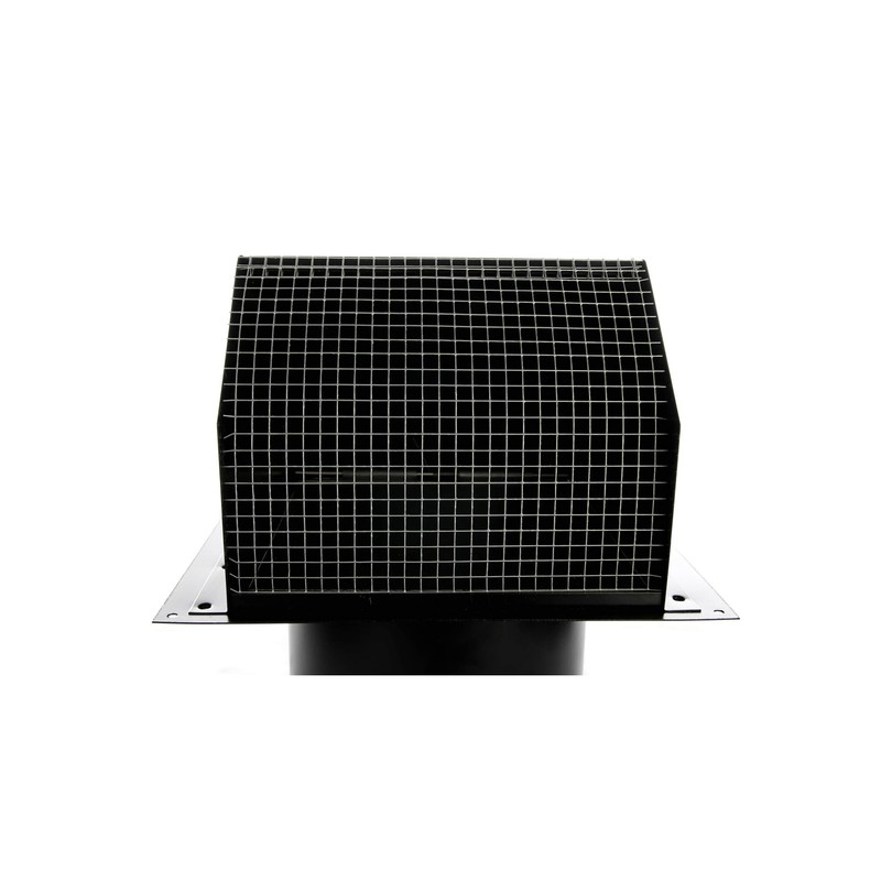 RDP Heavy Duty Hooded Wall Vent with Spring Loaded Damper