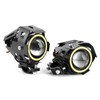 2PCS 12V 30W 3000lm U7 LED Angel Eyes Spotlight White