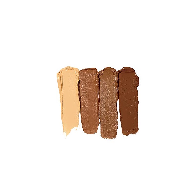 e.l.f. Cosmetics Cream Contour Palette Paleta Contorno Café Claro a