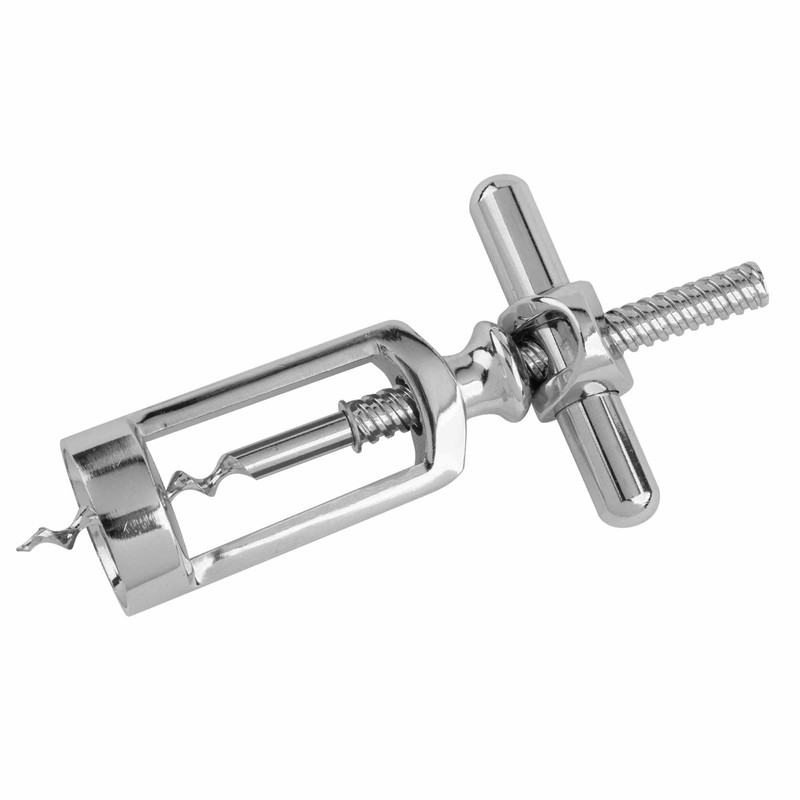 JATA HOGAR HVIN2302 Double Thread Wine Corkscrew, Continuous Spiral, Easy
