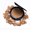 soft matte powder (K-58. Medium deep with warm bronze undertone)