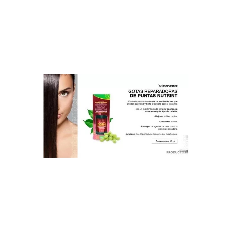 Nutrint Kit Xiomara Nutrint Tratamiento Frutal Aceite Revitalizador
