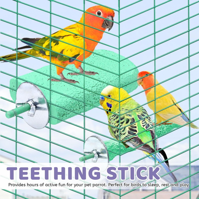 Parrot Perch Calcium Bird Bows, Bird Teeth Mouth Molar Teeth