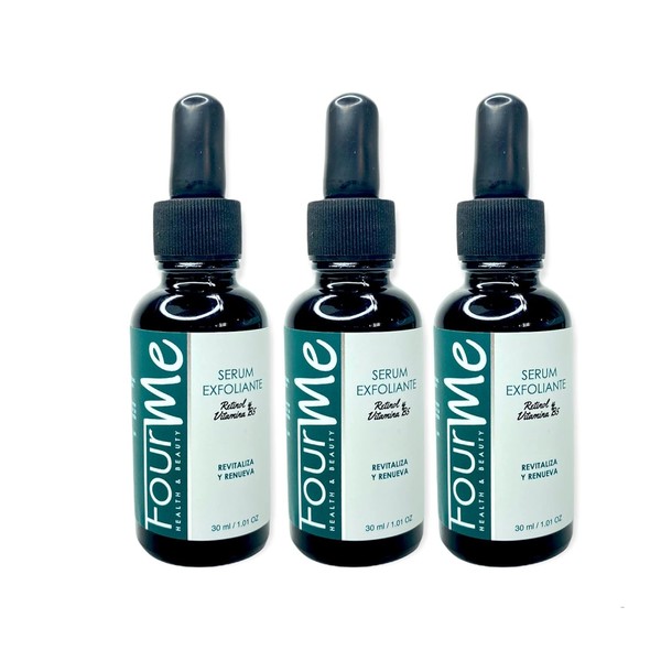 Serum exfoliante retinol vitamina B5 revitaliza y remueve 3x1 -