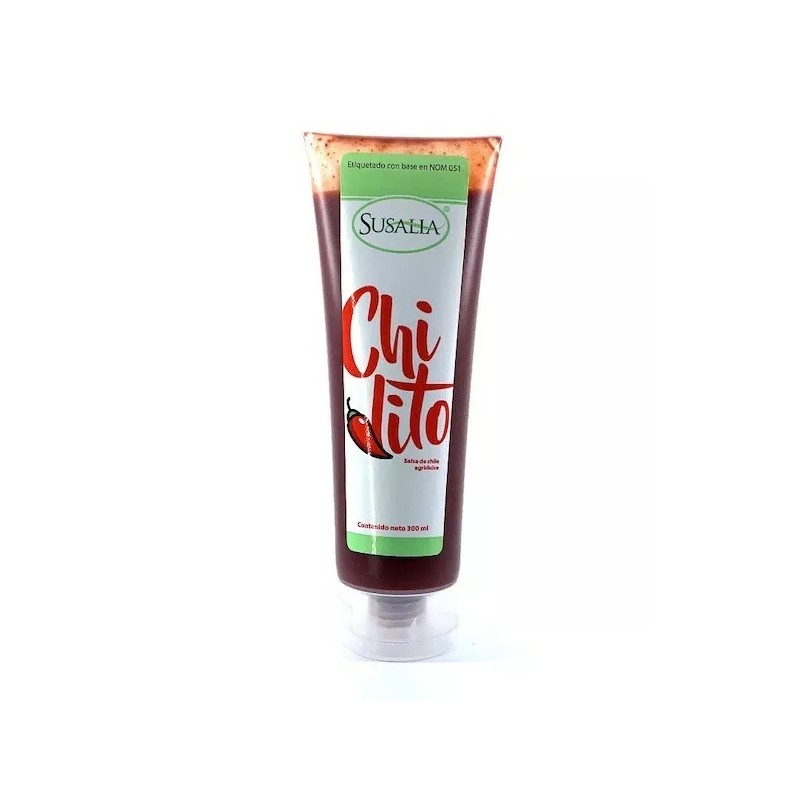 Susalia Chilito Chamoy 300ml Salsa Chamoy endulzado con Stevia