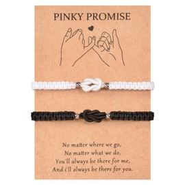 PZXHRY Gifts for Couple Matching Couple Bracelets Gifts for Him Her Christmas Valentines Day Anniversary Birthday for Boyfriend Girlfriend Wife Husband Protect Lucky Bracelets