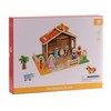 Wooden Nativity Scene for Kids - 20pcs Set - Crèche