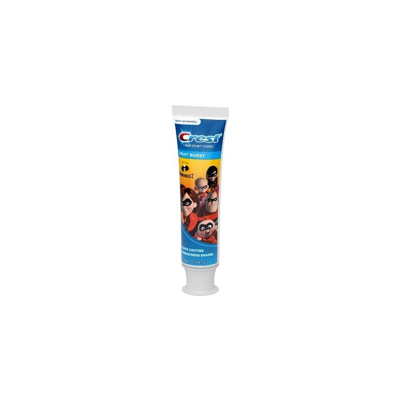 Crest Toothpaste 4.2 Ounce Kids Incredibles 2 Fruit Burst