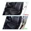 Priprilod Black Perforated Leather with Black Stitching Driver Side Bottom
