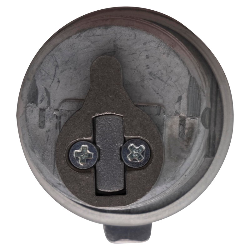 CRL Satin Aluminum Finish Mortise Thumbturn Cylinder