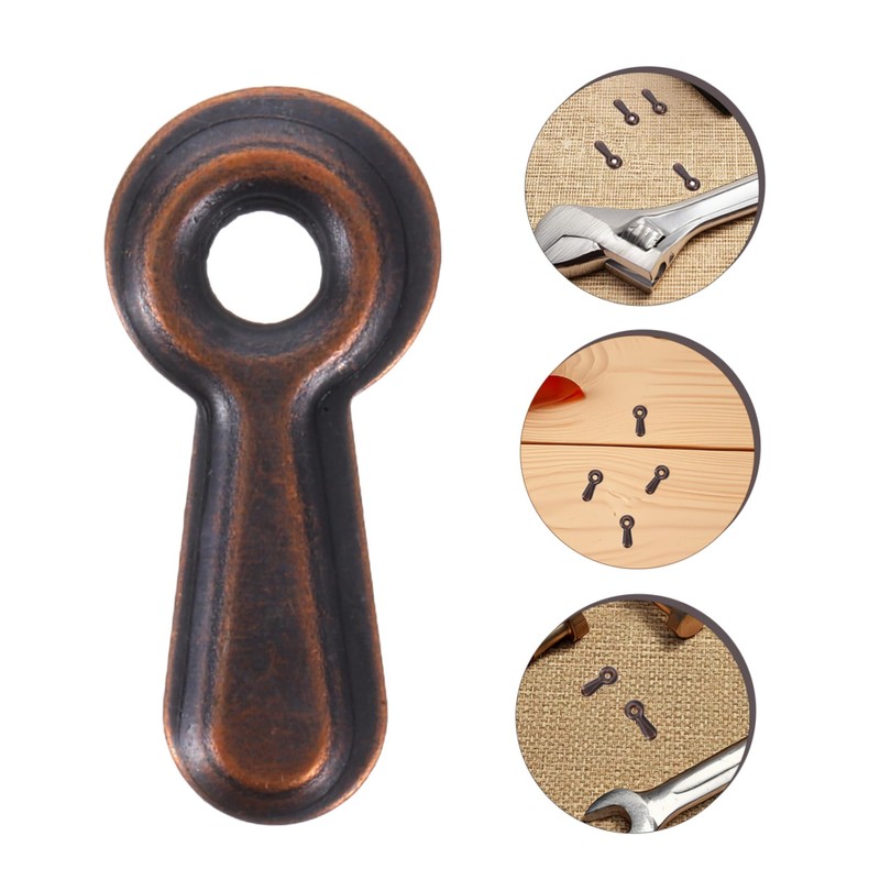 iplusmile 100pcs Picture Frame Backing Clips Turn Button Fasteners for