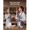Paris Rhône 4-In-1 Milk Steamer MF009, Electric Stainless Steel -