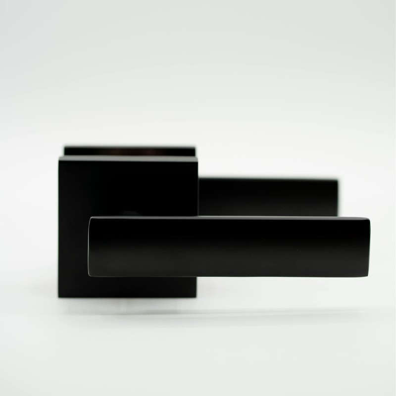 Weslock(027703232FR22-2) Utica Square Entrance Lever with Single Cylinder Deadbolt Set