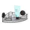 WENKO Vacuum-Loc Bari Corner Shelf, Wall Shelf in Loft Style,