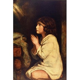 The Infant Samuel at Prayer by Joshua Reynolds