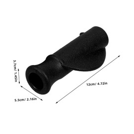 Totority 2pcs Non Slip Wheelchair Handle Grips Ergonomic Covers for Mobility Assistance Design for Elderly and Disabled Support Easy Installation and Cleaning