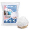 ZXIIXZ 50g/1.7oz Polyester Fiber Fill, Polyfill Stuffing, Poly Fill for