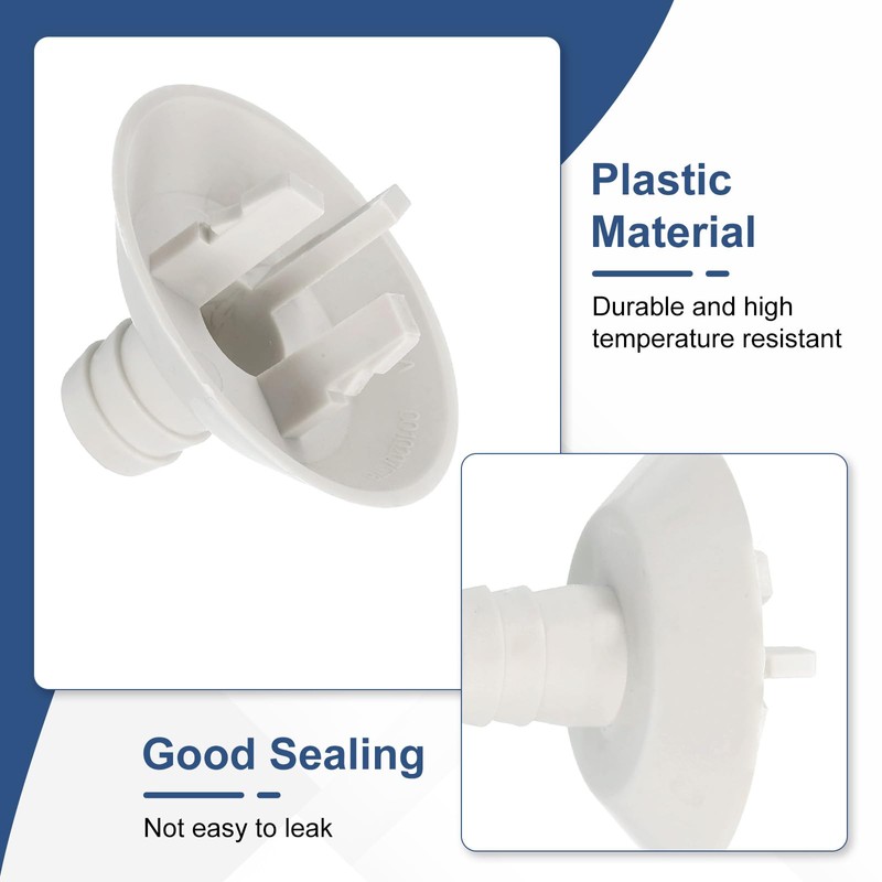 sourcing map 5Pcs Air Conditioner Drain Hose Connectors Elbow Fitting