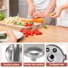 Funmit 5 Pack WB03X25796 Heavy Duty Burner Knob Exact Compatible