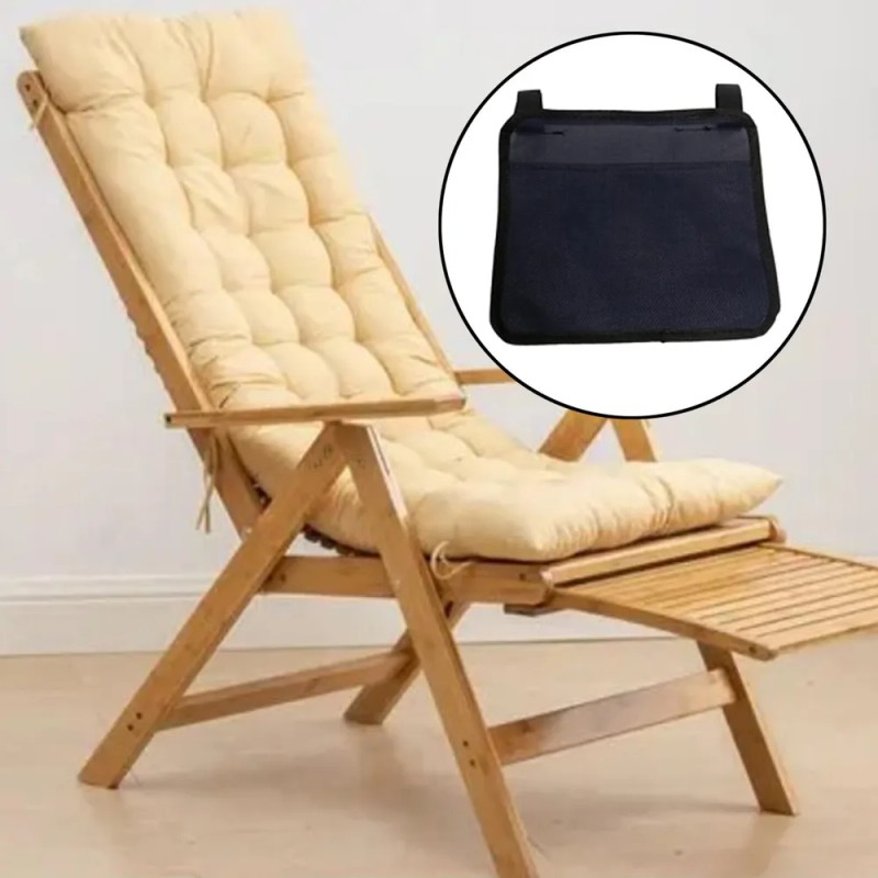 2 Universal Anti Gravity Chair Side Bag Patio Recliner