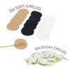 URSA Soft Circles - 15 Pack (Black) | Reusable Soft