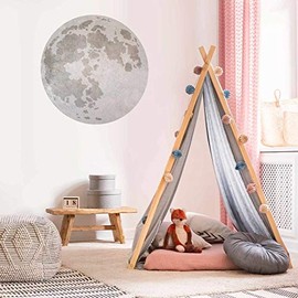 Moon Stencil – Wall Painting Stencils for Easy Room Makeover – Large Stencil for Painting Walls – Stenciling Instead of Wallpaper Saves Money – Space Stencils for Walls