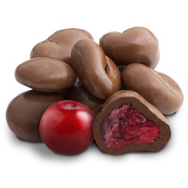 Dulcefina, Milk Chocolate Dried Cranberries (1.500 Lbs)