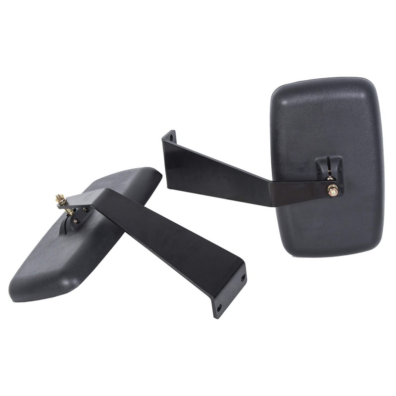 Tractor Mirror Assembly With Fixed Arms Replacement For DM2455000 Fit