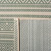 SAFAVIEH Courtyard Collection 8' x 10' Beige/Dark Green CY6866 Indoor/